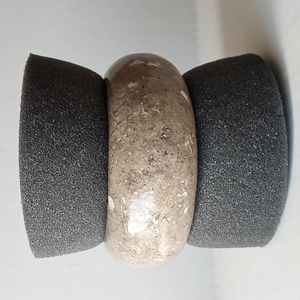 Iris Apfel RARA AVIS Recycled Paper Bangle Taupe